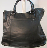 Tignanello Black Leather Satchel Purse