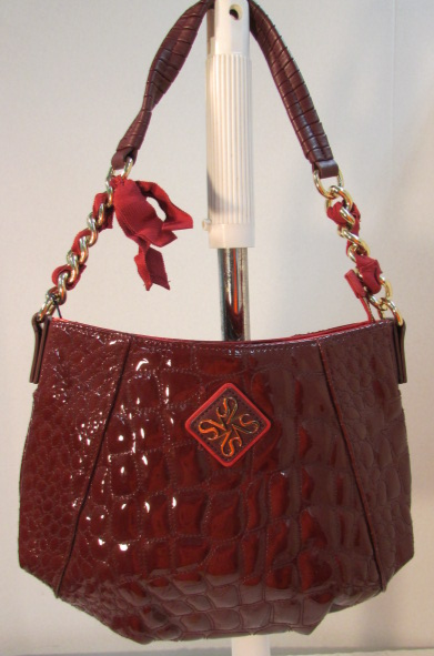 Vera Wang Ruby Isle Faux Leather Shoulder Bag