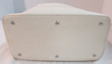 Monsac Original White Leather Shoulder Purse
