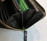 Kate Spade Black Nylon Zip Around Wallet