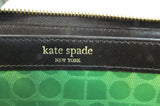 Kate Spade Black Nylon Zip Around Wallet