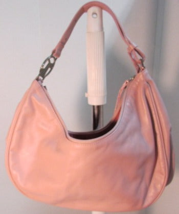 Coccinelle Pale Pink Leather Hobo Handbag - NWT