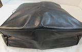 Donna Karan Polyurethane Large Black Tote