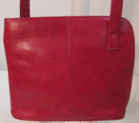 Hobo International Red Leather Crossbody Purse