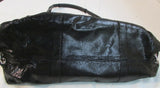 Amalfi by Rangoni Black Leather Shoulder Bag