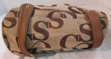 Sophia Caperelli Signature Canvas Shoulder Bag