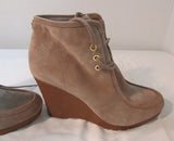 Michael Kors Rory Wedge Suede Bootie
