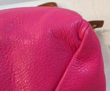 Lauren Ralph Lauren Red Leather LXVII Shoulder Bag