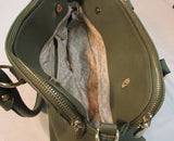 Charming Charlie Olive Green Large Satchel