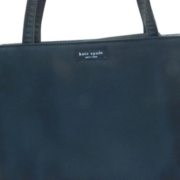 Kate Spade Black Double Strap Nylon Sam Tote