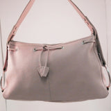 Guia's Made in Italy Peach Leather Shoulder Bag