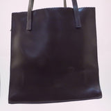 Frederic Paris Dark Brown Leather Tote