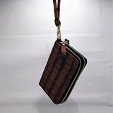 Neiman Marcus Brown Wallet Wristlet - NWOT