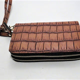 Neiman Marcus Brown Wallet Wristlet - NWOT