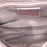 Coach Brown Canvas Logo & Suede Satchel