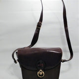 CIA New Wealth Trading Inc Brown Vinyl Crossbody