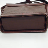 CIA New Wealth Trading Inc Brown Vinyl Crossbody