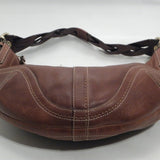 Coach Brown Leather Hobo Handbag