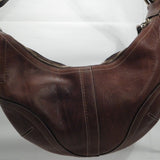 Coach Brown Leather Hobo Handbag