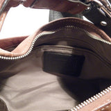 Coach Brown Leather Hobo Shoulder
