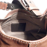 Coach Brown Leather Hobo Shoulder