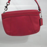 Coach Red Leather Wristlet