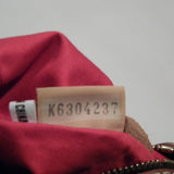 Dooney & Bourke Tan/Brown Signature Barrel Bag