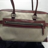 Dooney & Bourke Beige Signature Satchel Bag