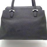 Cromia Black Shopping Saffiano Perla Purse