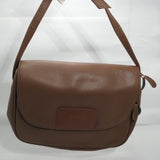 Perry Ellis America Brown Leather Crossbody - NWT