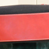 Kate Spade Black Red Canvas Shoulder Bag