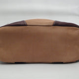 B. Makowsky Soft Tri-Tone Leather Shoulder Bag