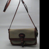 Vintage Dooney and Bourke Cream Pebble Leather Crossbody