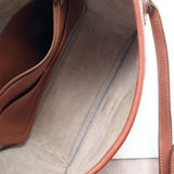 Vintage Dooney and Bourke Cream Pebble Leather Crossbody