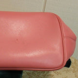 Coach Loganberry/Coral Leather Tote