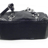 Coach Black Signature Canvas Tote