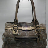 Coach Signature Penelope Cream/Gold Shoulder Bag