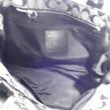 Coach Black SOHO Signature Jacquard Satchel