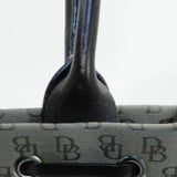 Dooney & Bourke Beige Canvas Leather Satchel