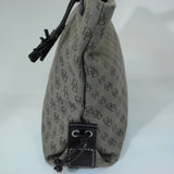 Dooney & Bourke Beige Canvas Leather Satchel