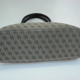 Dooney & Bourke Beige Canvas Leather Satchel