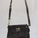 Coach Brown 109 Madison Op Art Crossbody