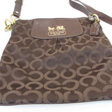 Coach Brown 109 Madison Op Art Crossbody