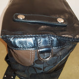 **GORGEOUS** Coach Ashley Brown and Black Satchel