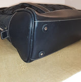Coach Black Jacquard Shoulder Bag