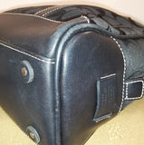 Coach Black Jacquard Shoulder Bag