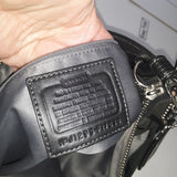 Coach Chelsea Green Black Signature Shoulder Bag