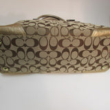 Coach Large Hamptons Signature Satchel Bag