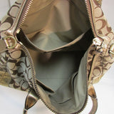 Coach Large Hamptons Signature Satchel Bag