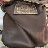 Coach Brown and Bronze Signature Crossbody